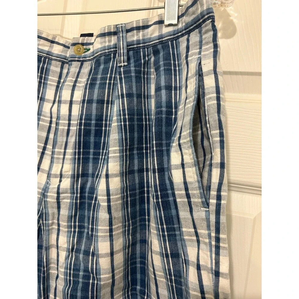 Tommy Hilfiger Vintage mens Plaid Shorts Size 33